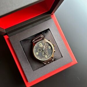 Tissot Chrono XL Leather Strap Chronograph Watch, 45mm